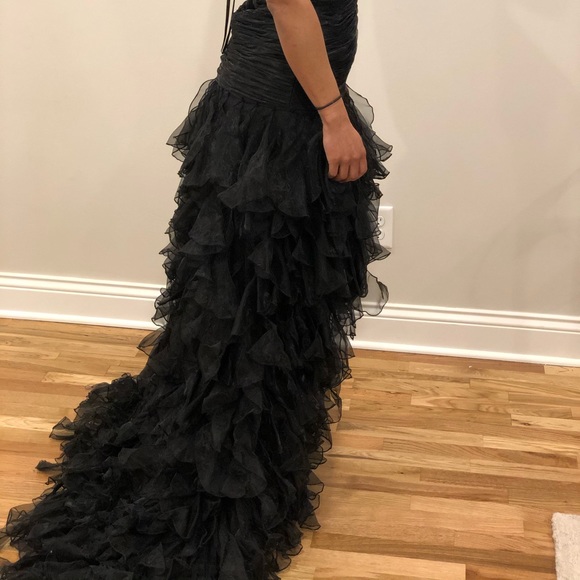 NWT BLACK Jovani FORMAL Dress - Picture 4 of 7